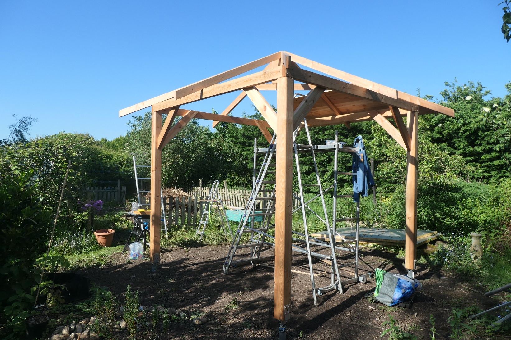 corner rafters